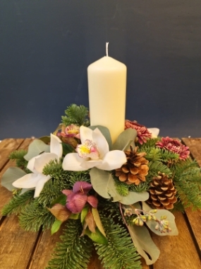 Candle Lit Affair Arrangement